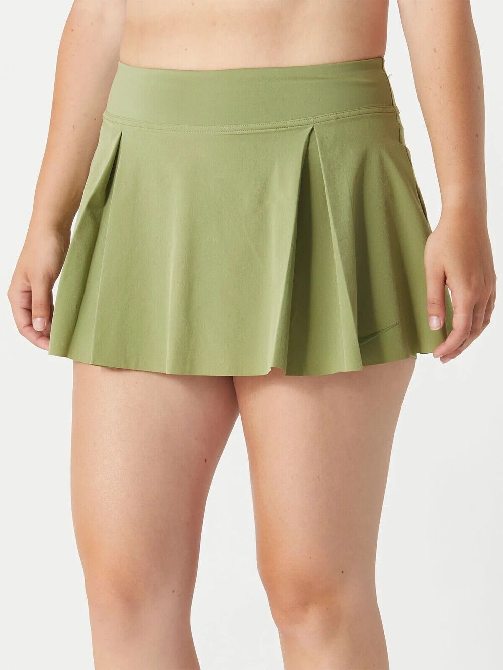 Nike Court Dri-FIT Club Flex White Tennis Skirt skort  Women Large DB5935-100